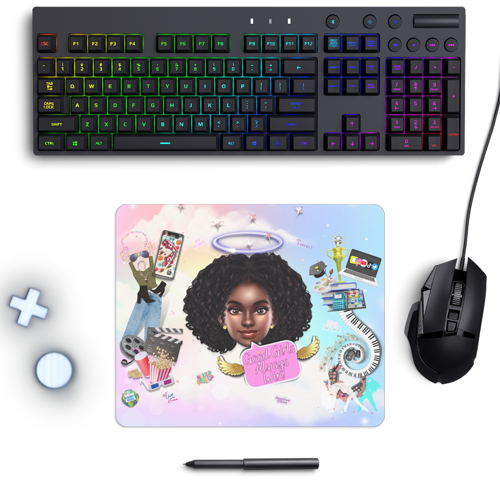 Good Girls Emoji Mouse Pad