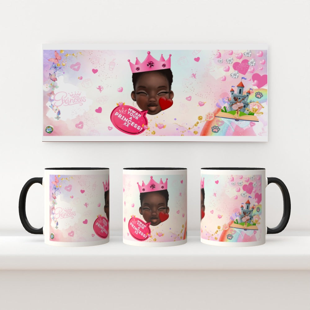 Mwah Princess Emoji Mug