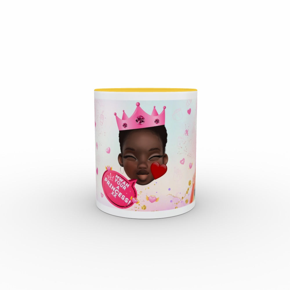 Mwah Princess Emoji Mug