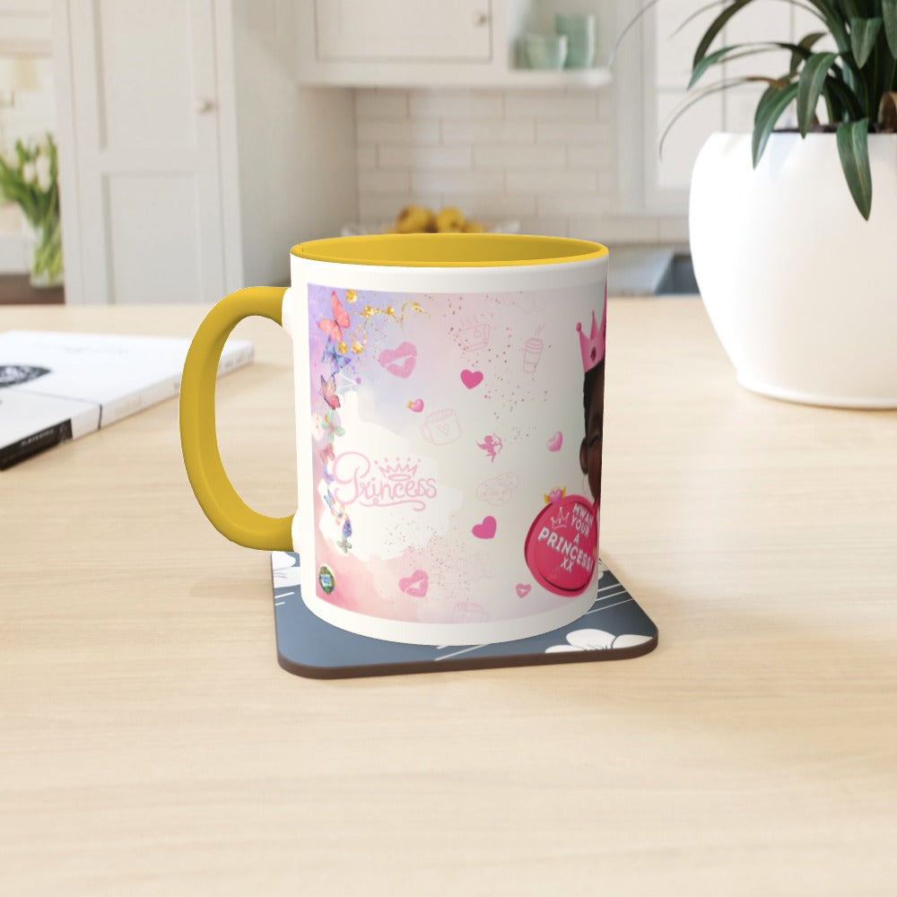 Mwah Princess Emoji Mug