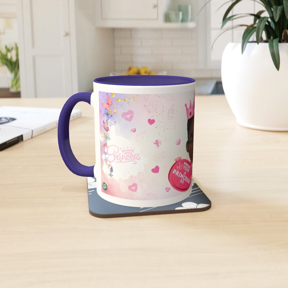 Mwah Princess Emoji Mug