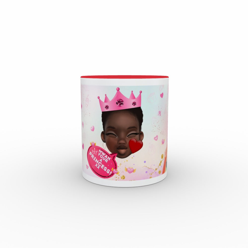 Mwah Princess Emoji Mug