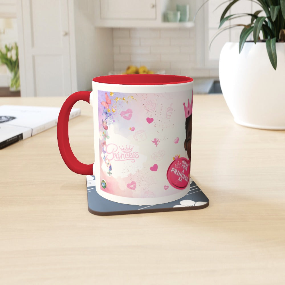 Mwah Princess Emoji Mug