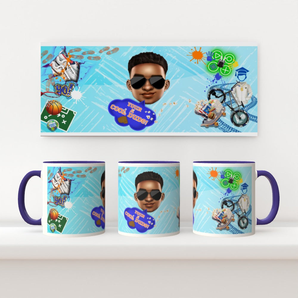 Cool Dude Emoji Mug