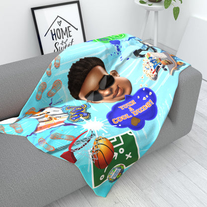 Cool Dude Fleece Blanket