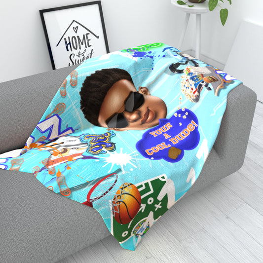 Cool Dude Fleece Blanket