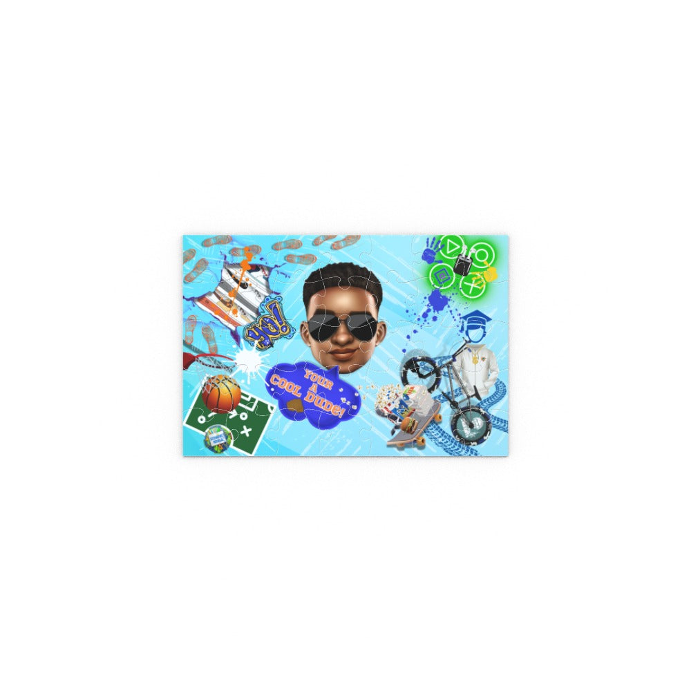 Cool Dude Emoji Jigsaw Puzzle