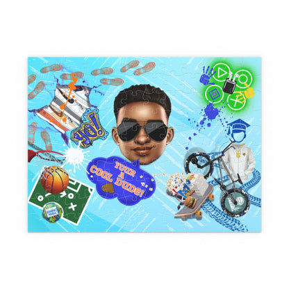 Cool Dude Emoji Jigsaw Puzzle