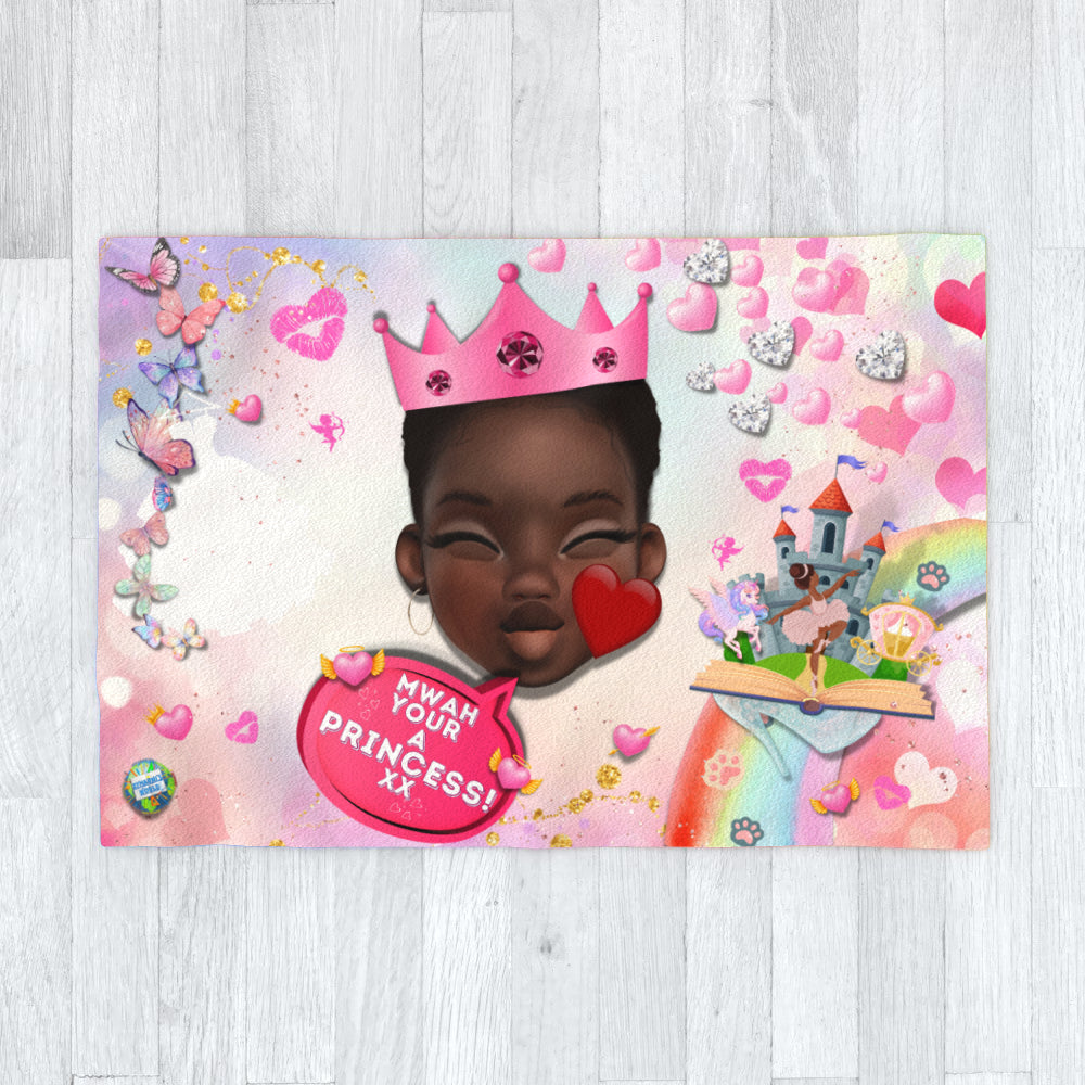 Mwah Princess Fleece/Blanket