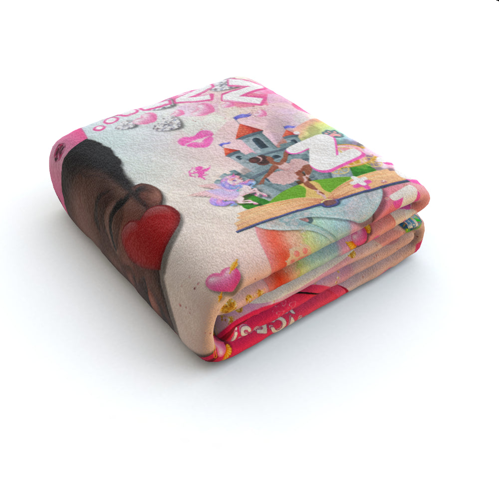 Mwah Princess  Fleece/Blanket
