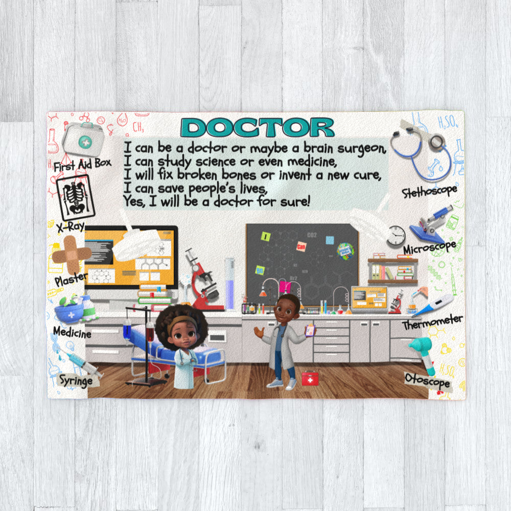 "I Can Be A Doctor" Fleece/Blanket