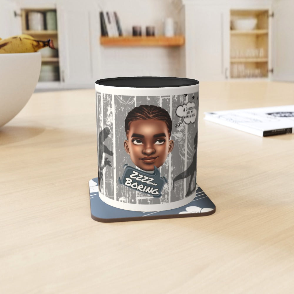 Boys Rolling Eyes Emoji Mug