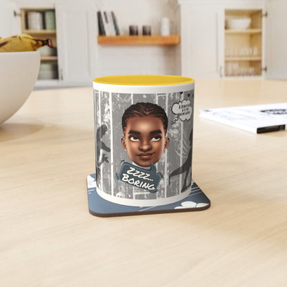 Boys Rolling Eyes Emoji Mug