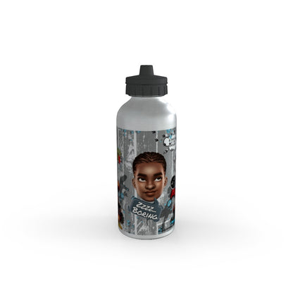 Boys Rolling Eyes Water Bottle