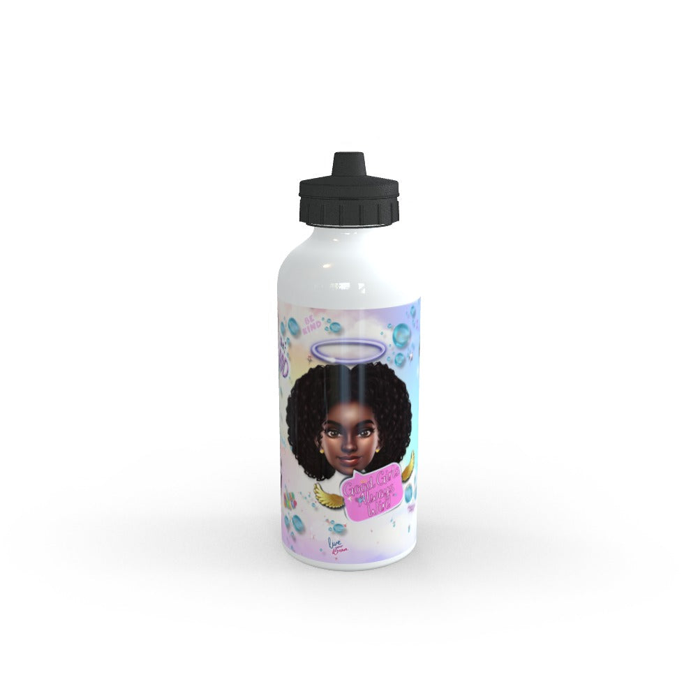 Good Girl Emoji Water Bottle