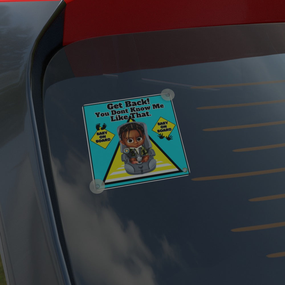 Baby Boy On Board Car Sign