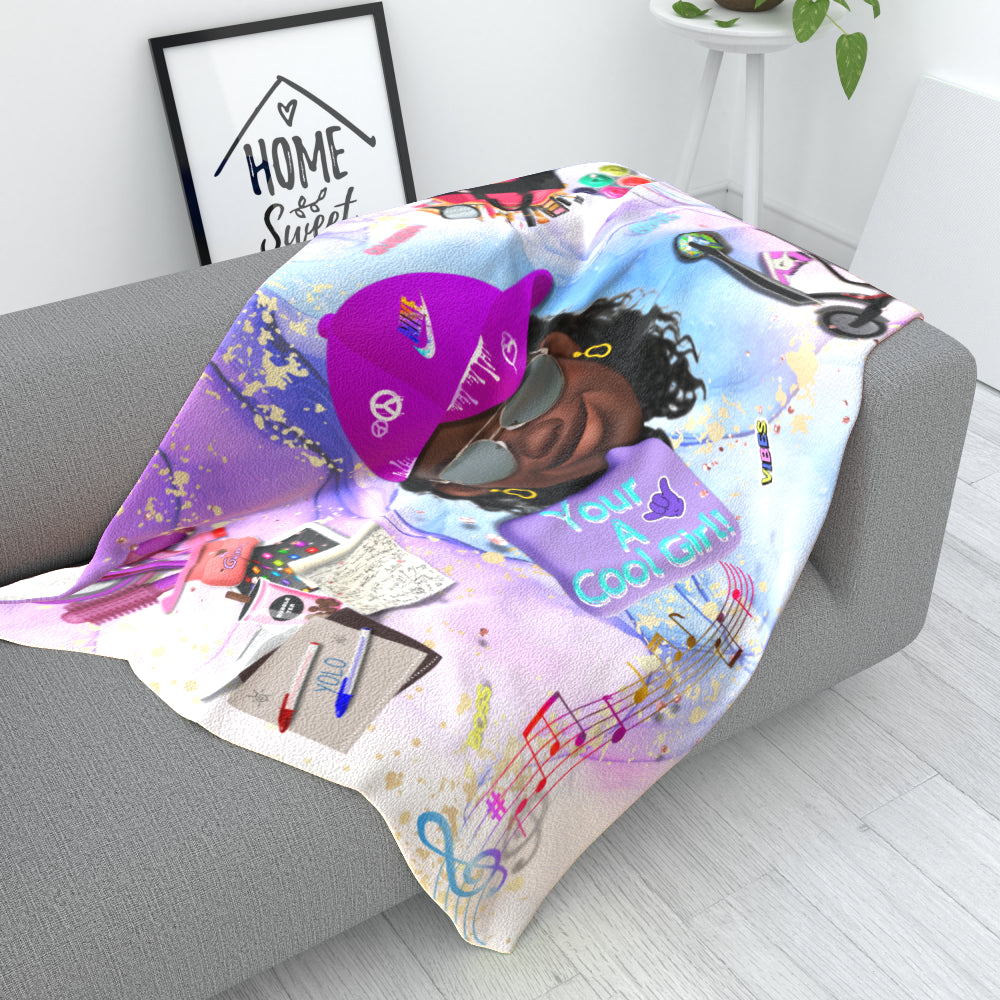 Cool Girl Fleece/Blanket