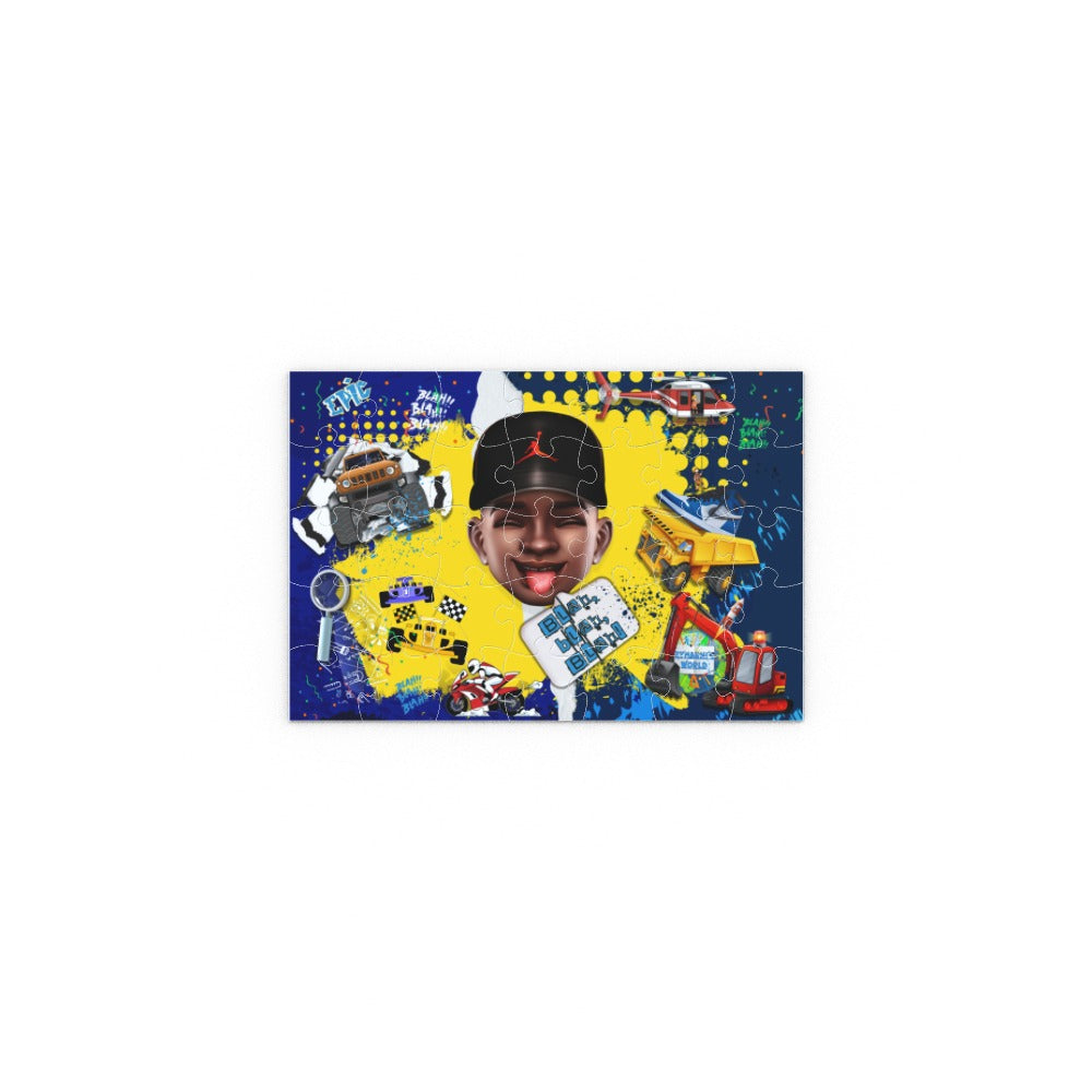 Blah Blah Boy Jigsaw Puzzle